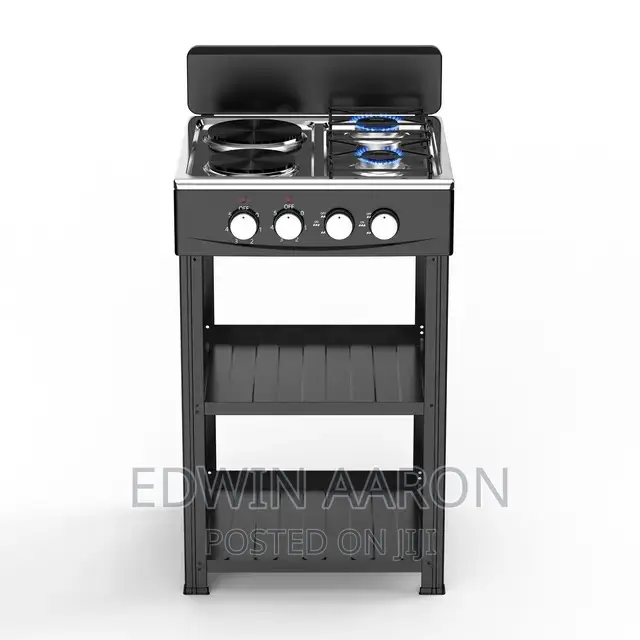 Saachi 4 Burner 2 +2 Gas Stove and Hot Plate