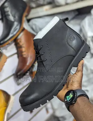 Men's Timberland Boots-Black
