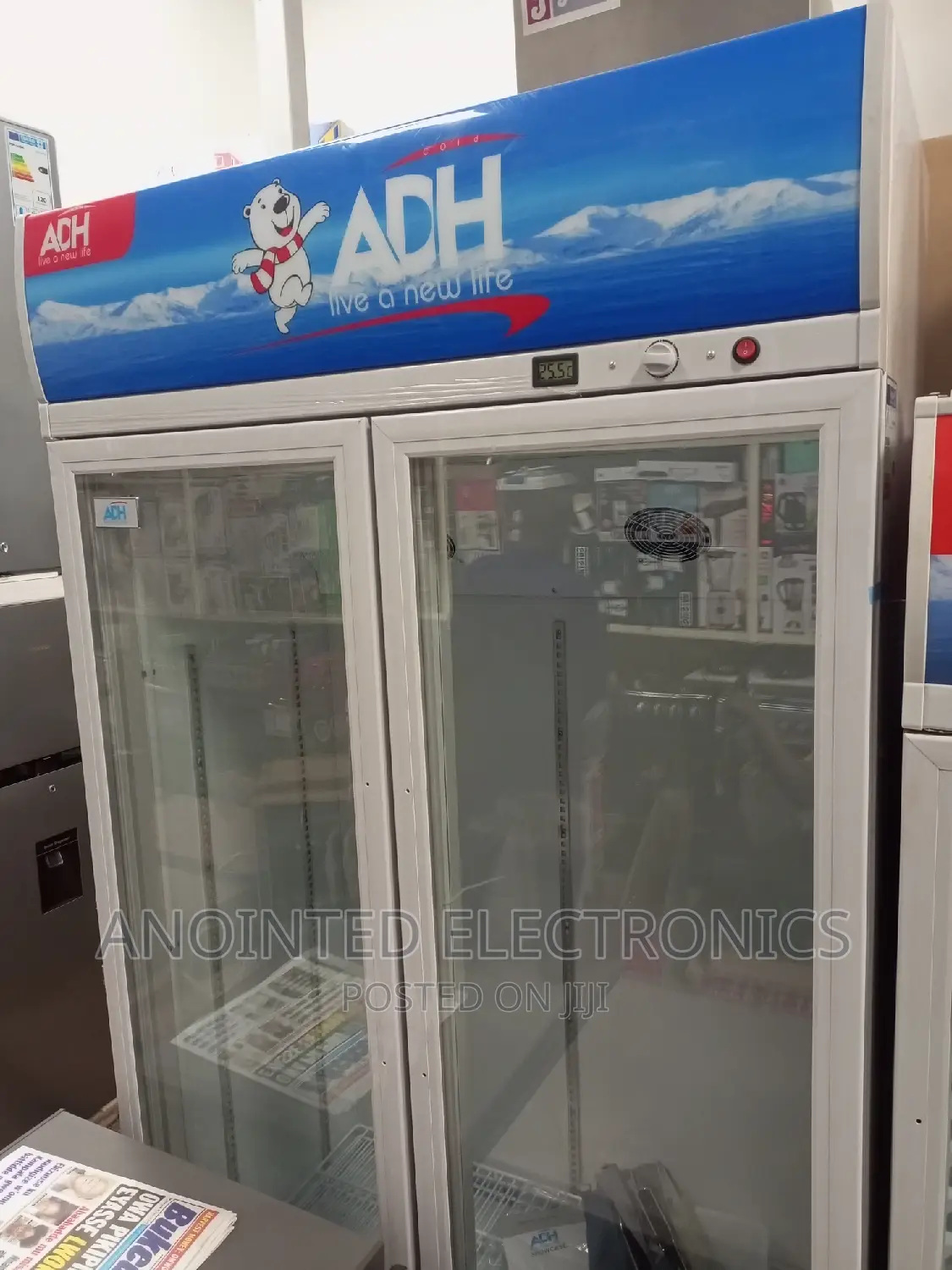 Adh Double Display Fridge