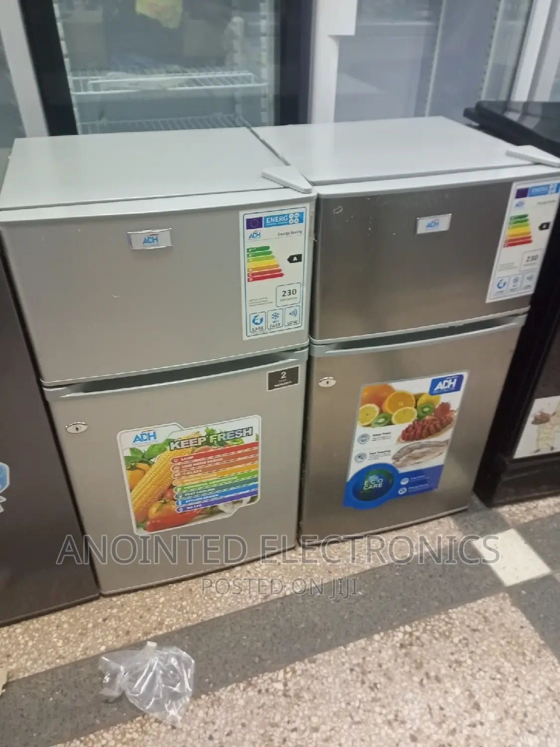 Adh Double Fridge 120L