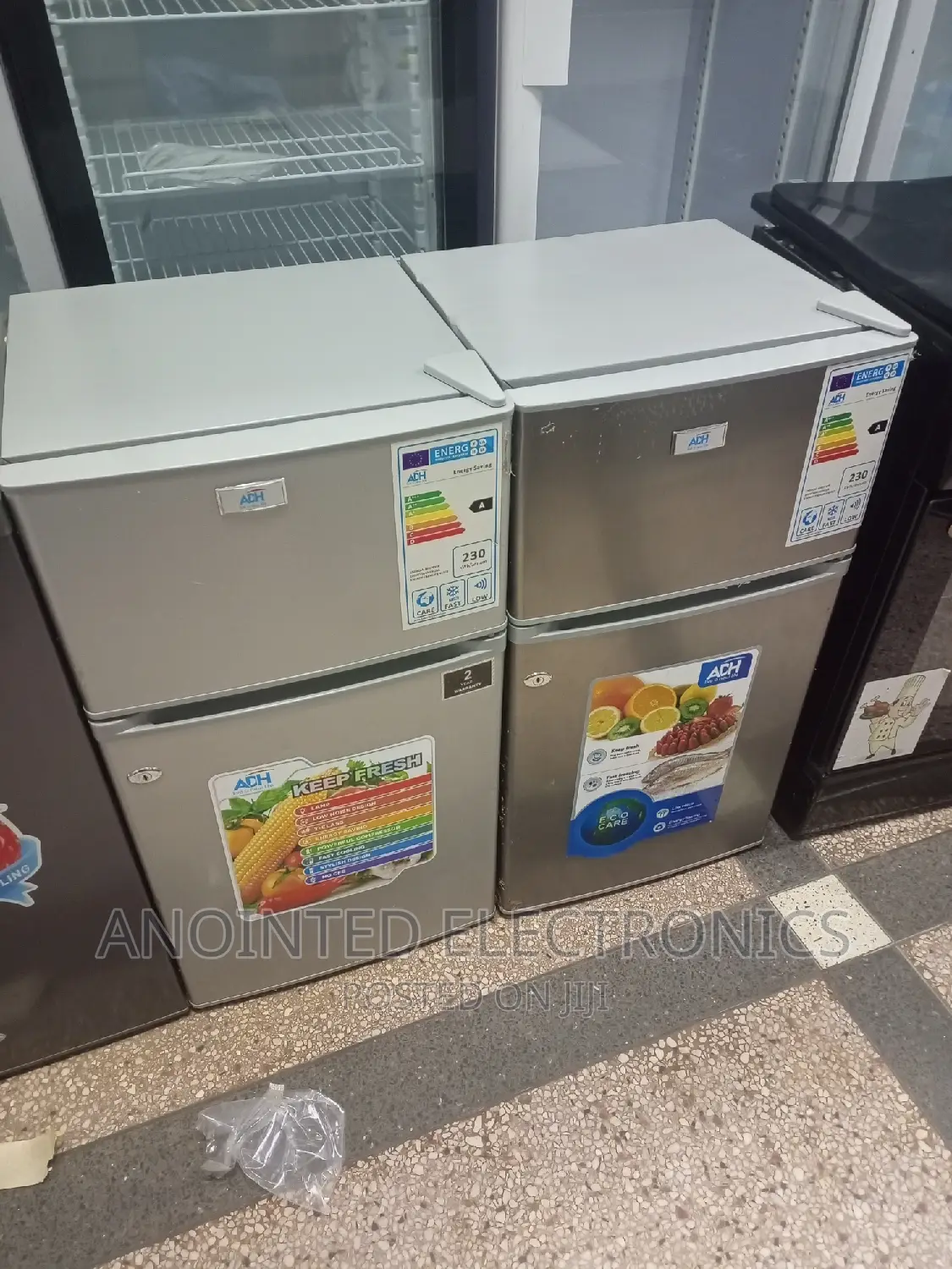 Adh Double Fridge 120L