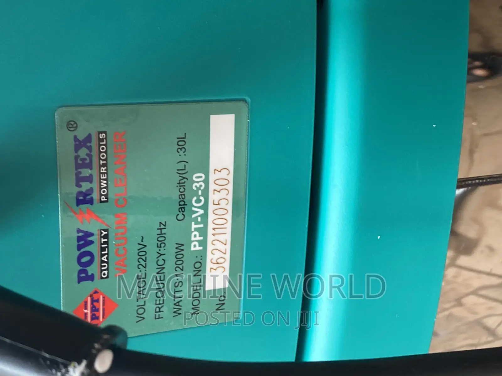 Wet and Dry Vacum Cleaner 30L (PPT-VC-3OL)