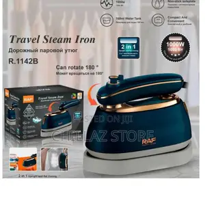 Electric RAF Travel Steam Iron.