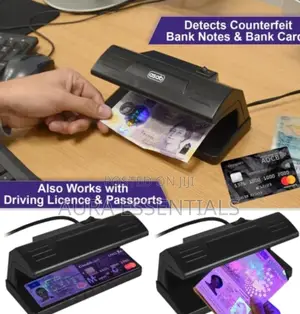 Real Fake Money / Note Detector Machine