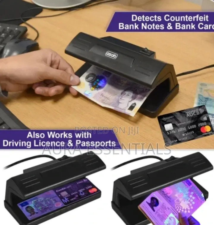Real Fake Money / Note Detector Machine
