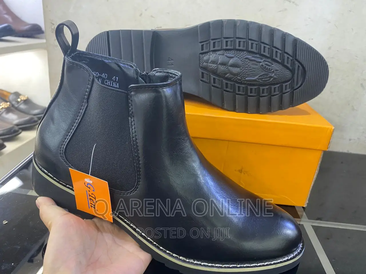 Men's Black Boots