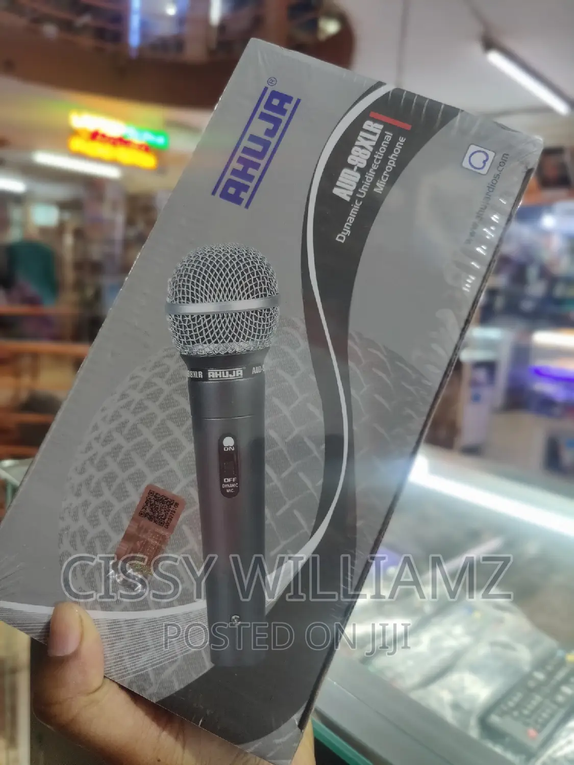 Ahuja Microphone AUD-98XLR/Dynamic Microphone/Microphones