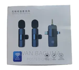 3 in 1 Inputs Wireless Mobile Phone Microphone