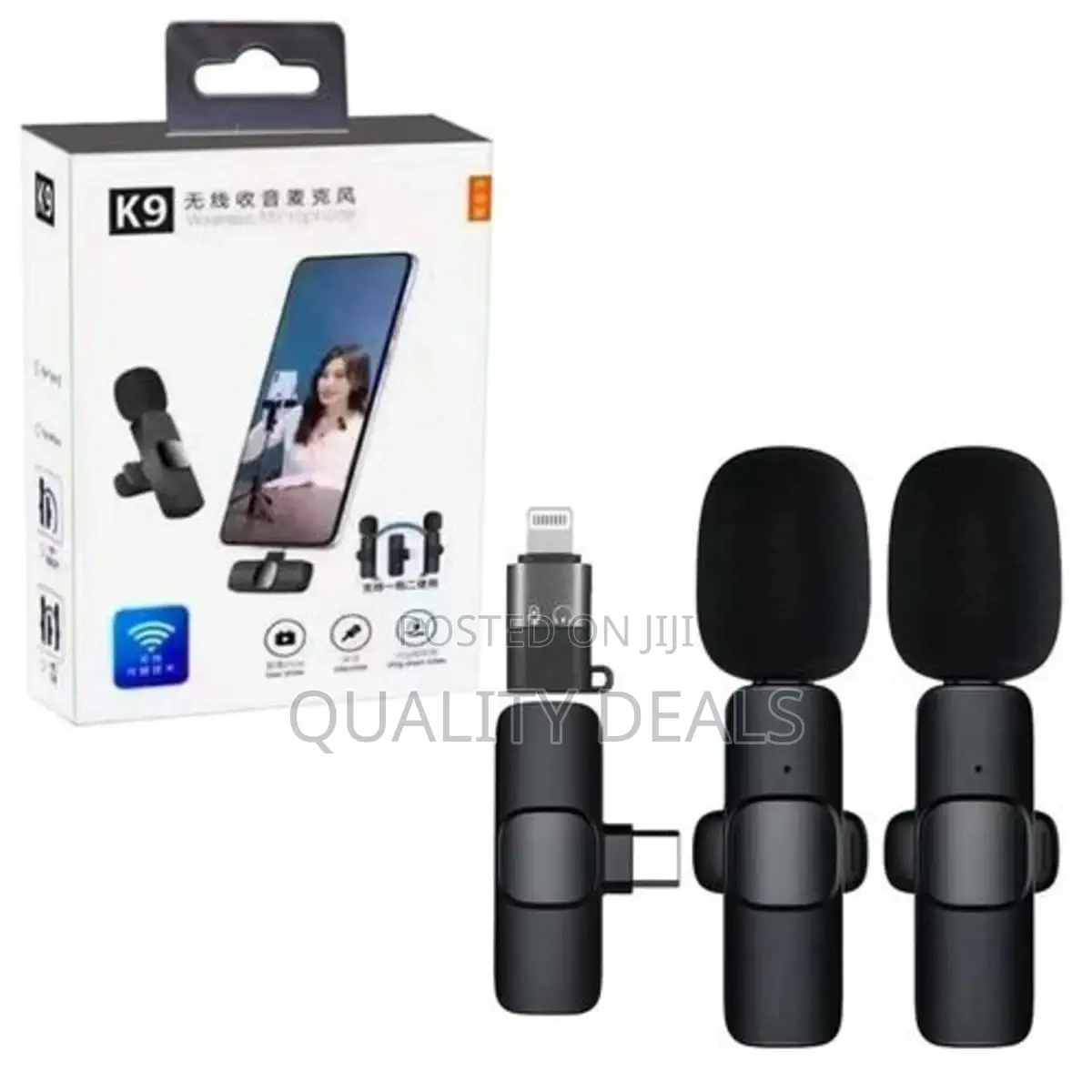  Dual Wireless Microphone