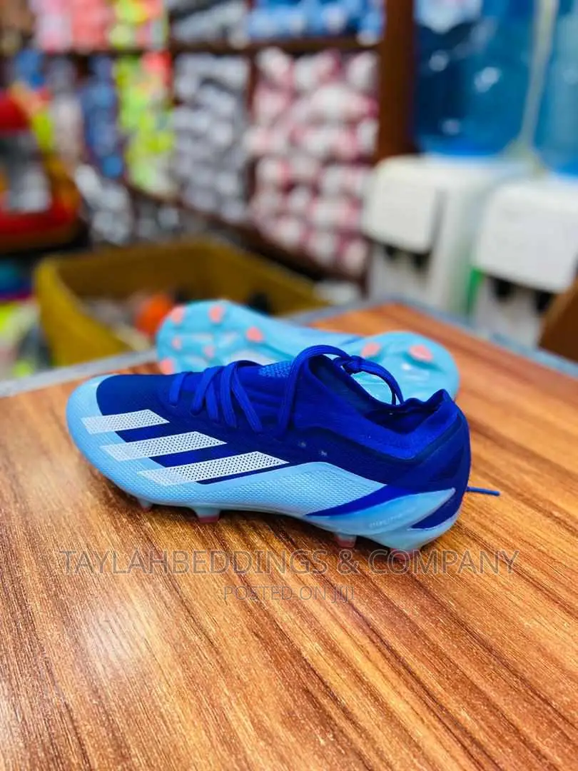 Adidas X Crazyfast.Blue Mens Football Soccer Cleats Boots