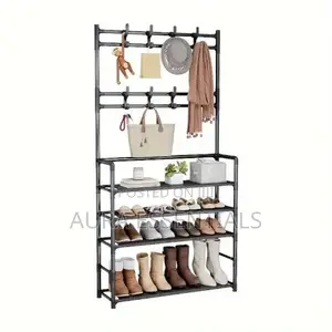 Free Standing Hat Shoe Coat Rack