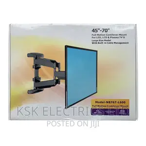 32-65 LNCH Adjustable Tv Wallmount 6 Swingarms Full Motion