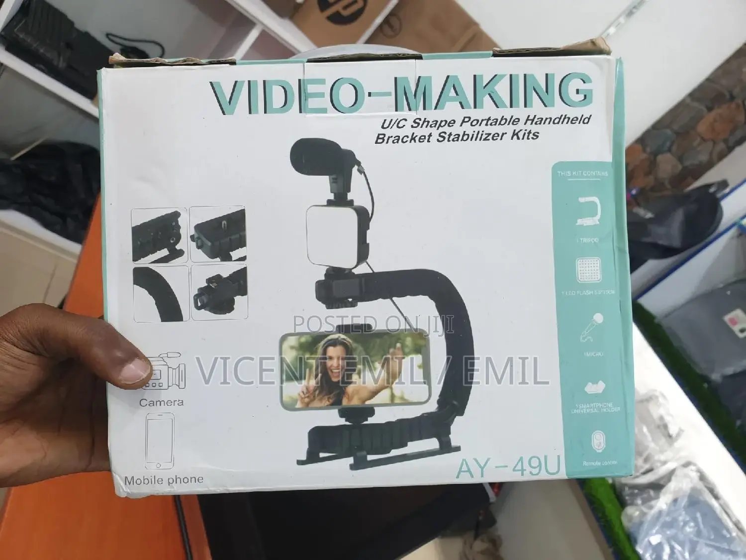 Video Making Ay-49u U/C Shape Portable Handheld