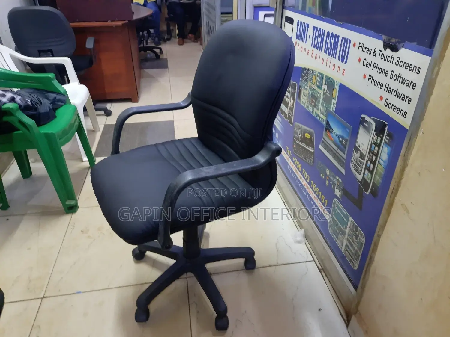 Adjustable Office Chair, Short Back
