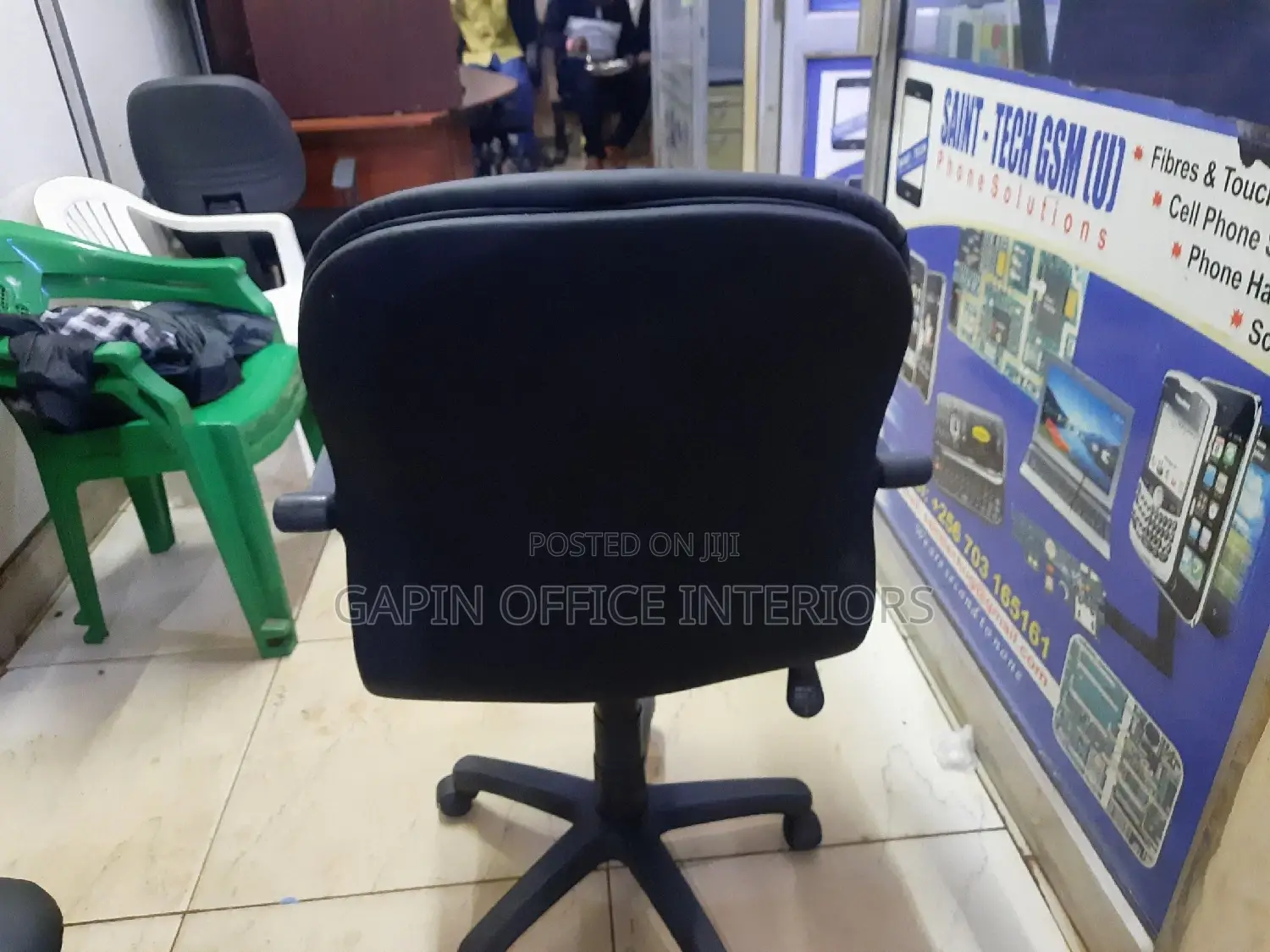 Adjustable Office Chair, Short Back