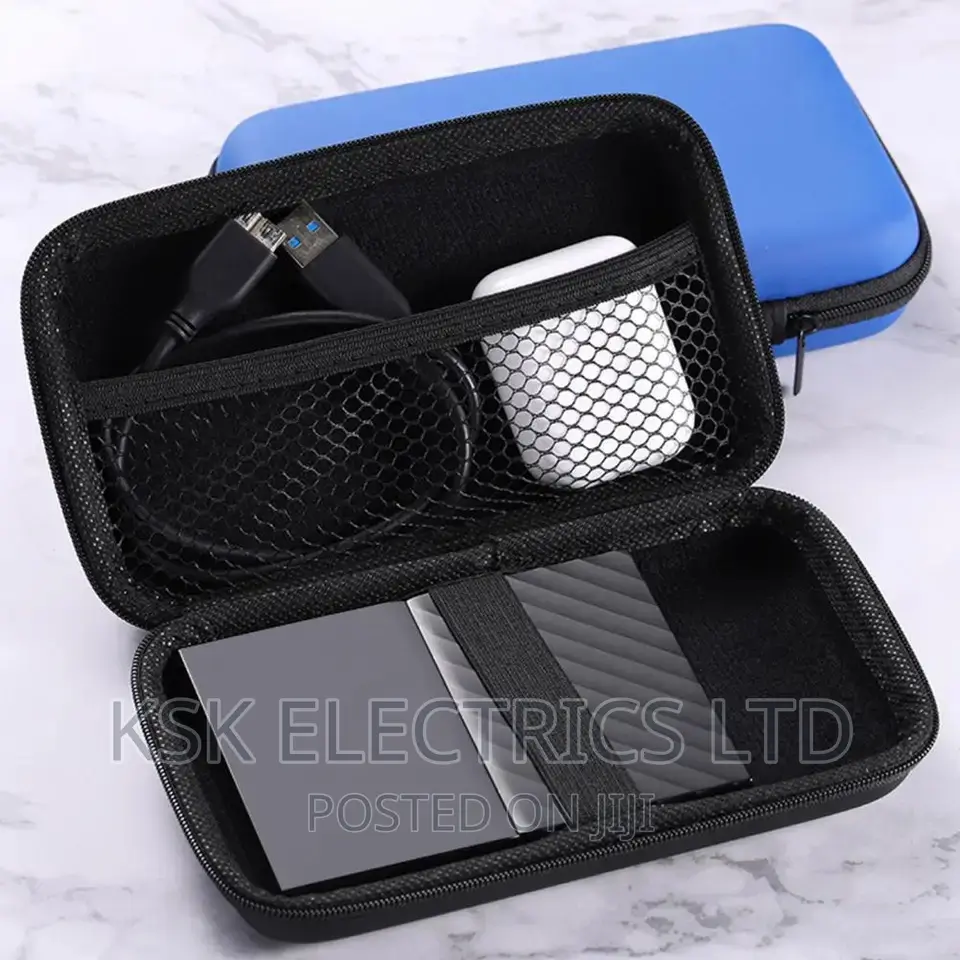High-Quality Harddisk and Earphone Protective Bag Square