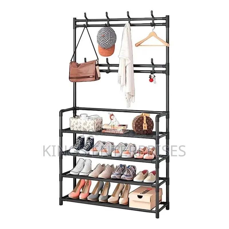 Shoe Rack With Hats Stand