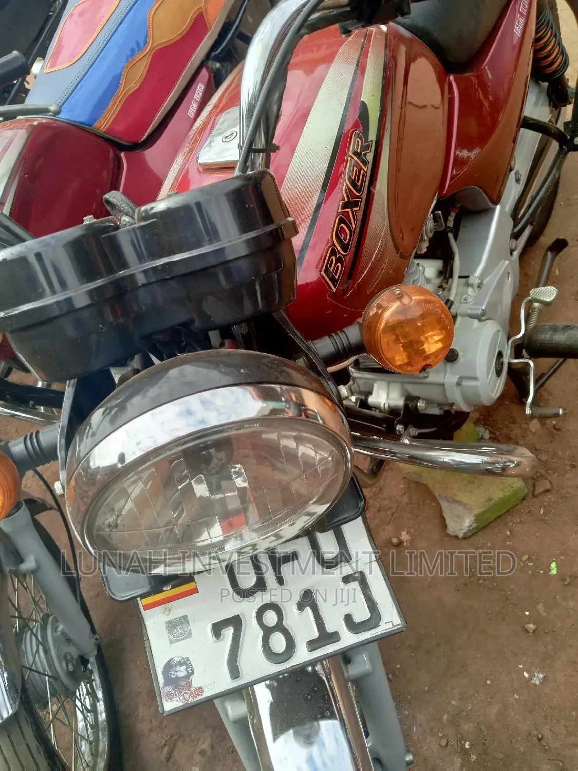 Bajaj Boxer 100 2024 Red