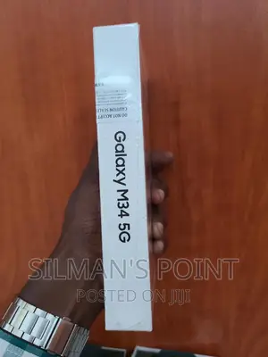 New Samsung Galaxy M34 5G 128 GB Silver