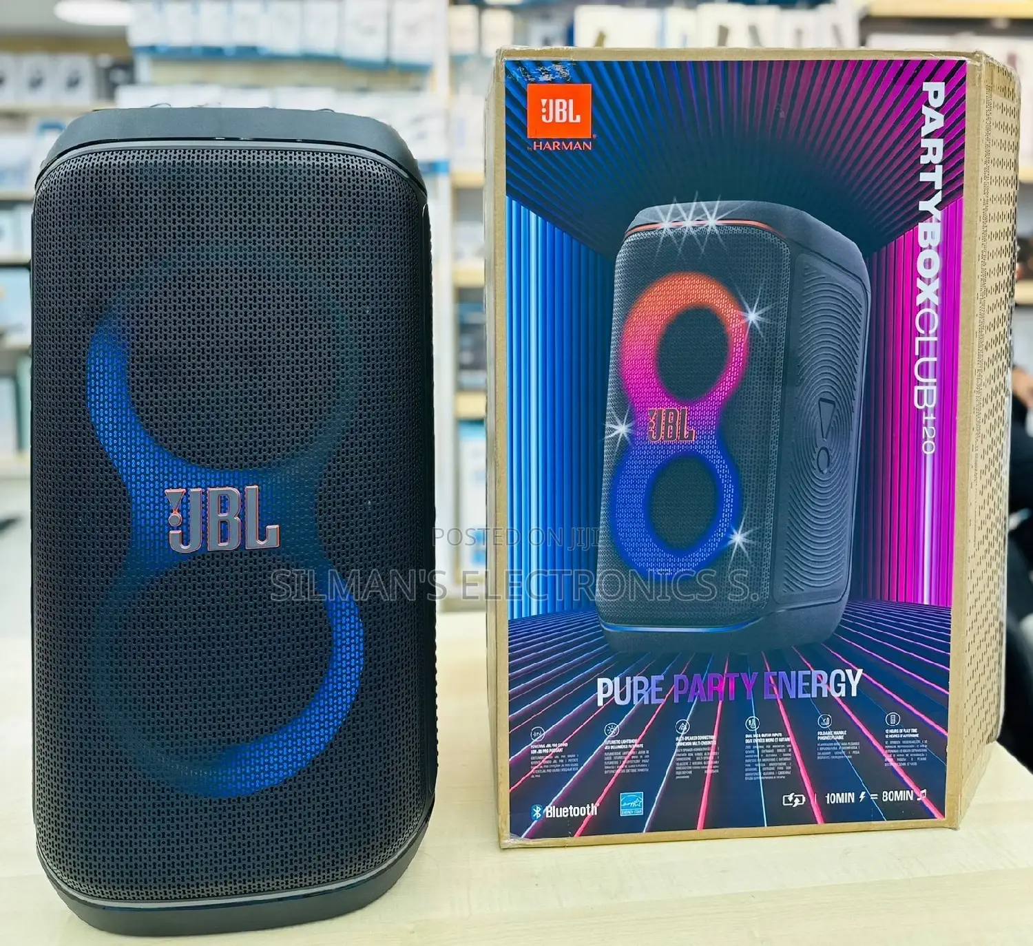 The All New JBL Partybox Club 120