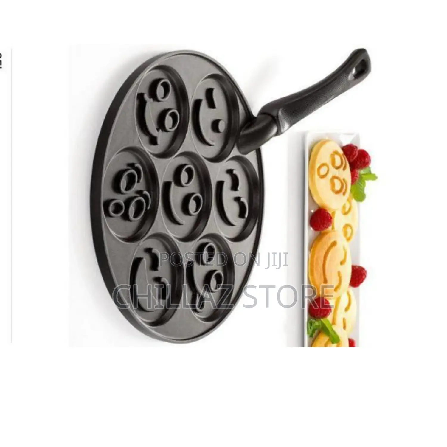 Smiley Face Frying Pan.
