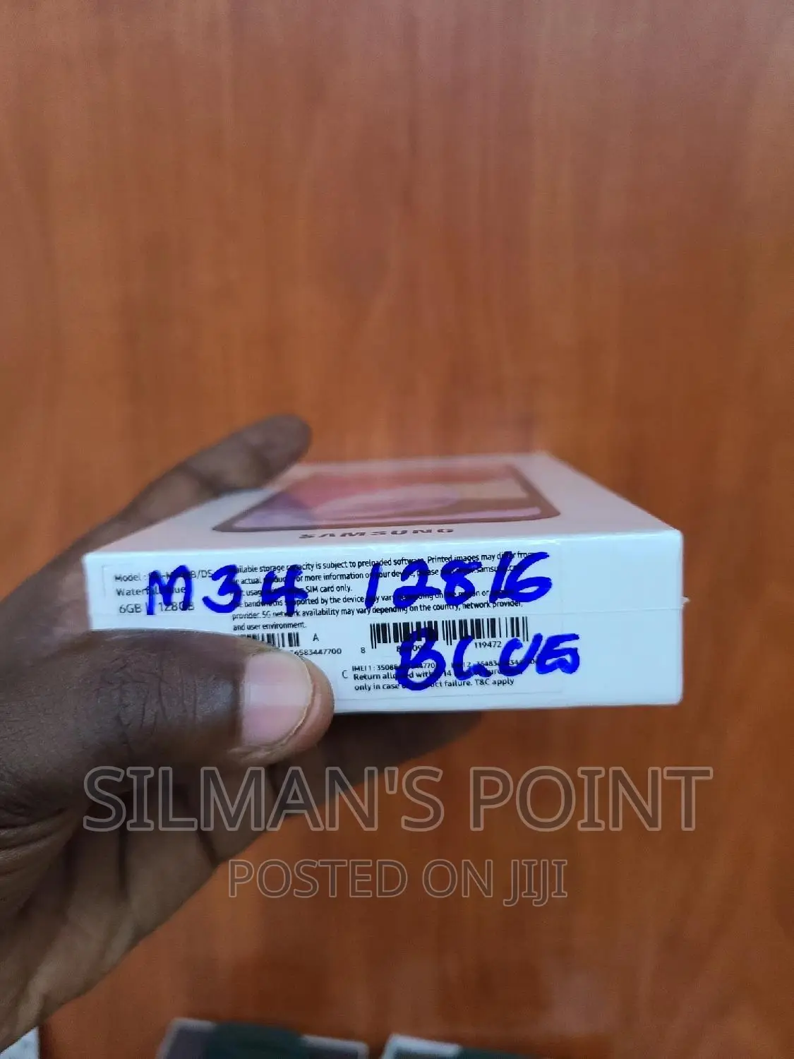 New Samsung Galaxy M34 5G 128 GB Blue