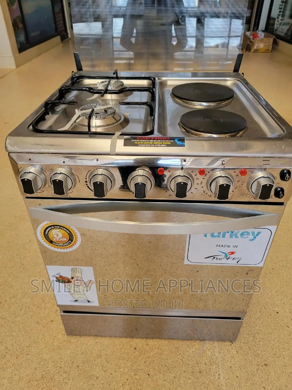 Superchef 60cm by 60cm Gas Cooker