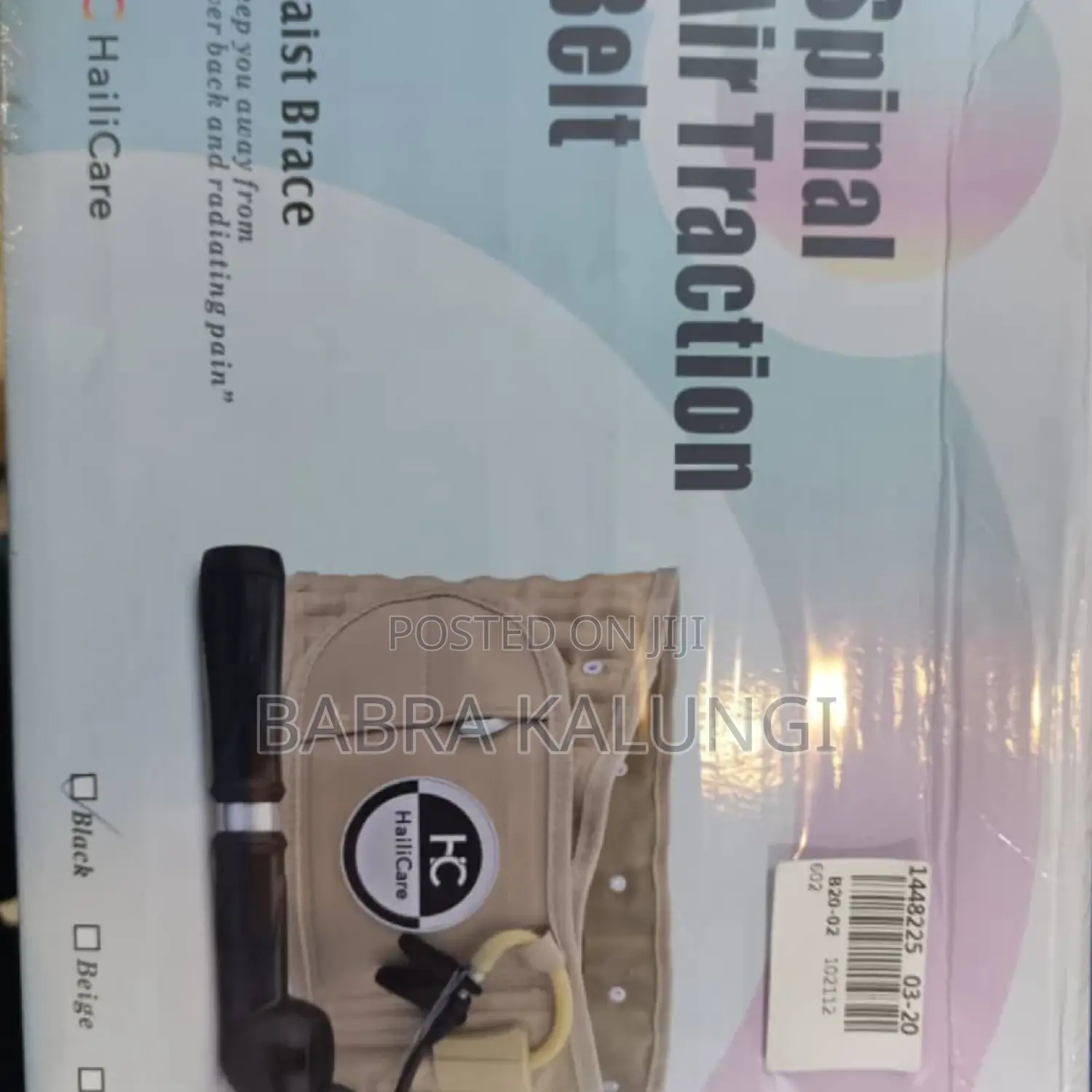 Spinal Air Traction Belt