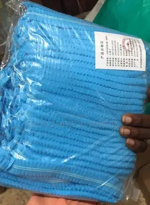 Hair Caps Blue Colour