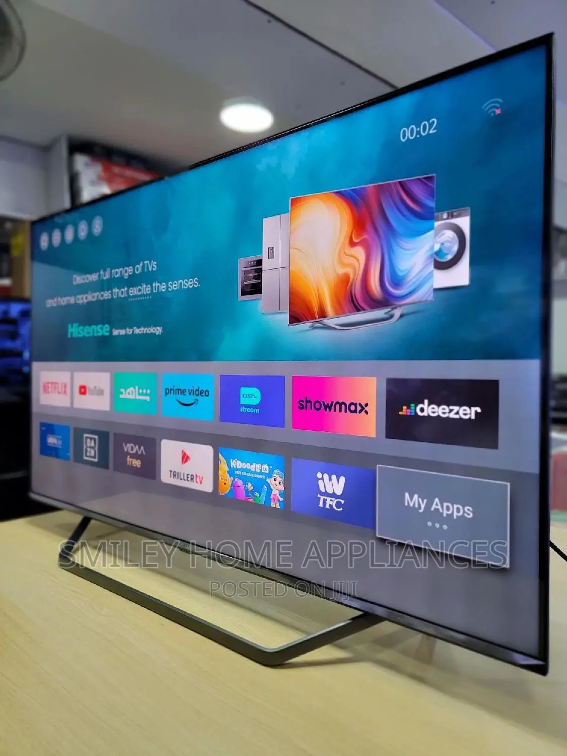 50inches A7 Series Hisense Smart Tv