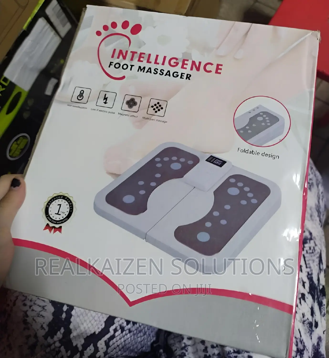 INTELLIGENT Foldable Electric Pulse Foot Massager