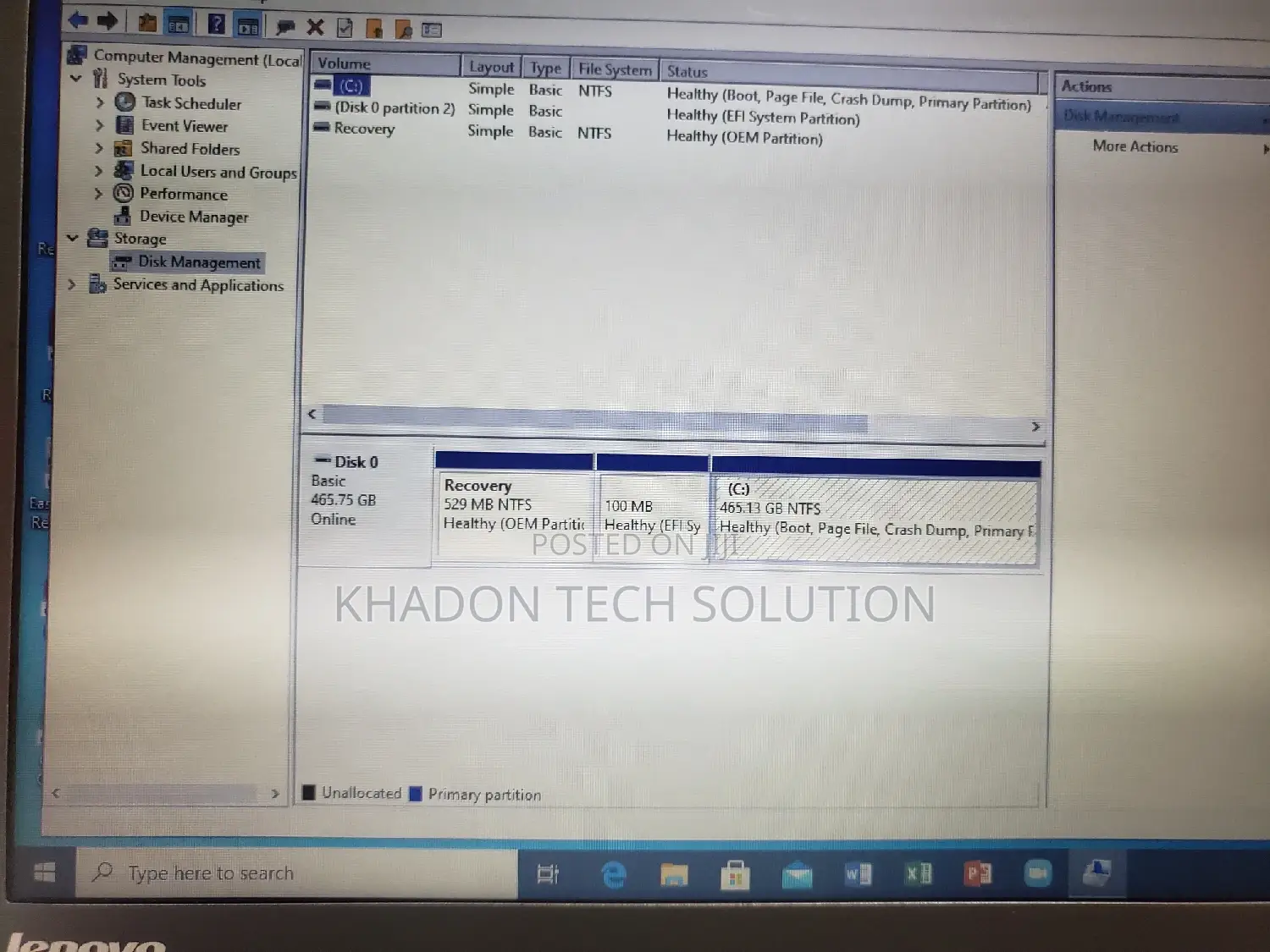 Laptop Lenovo ThinkPad T440 8GB Intel Core I5 HDD 500GB
