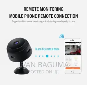 Mini Wi-Fi Magnetic Camera - Portable, No Installation