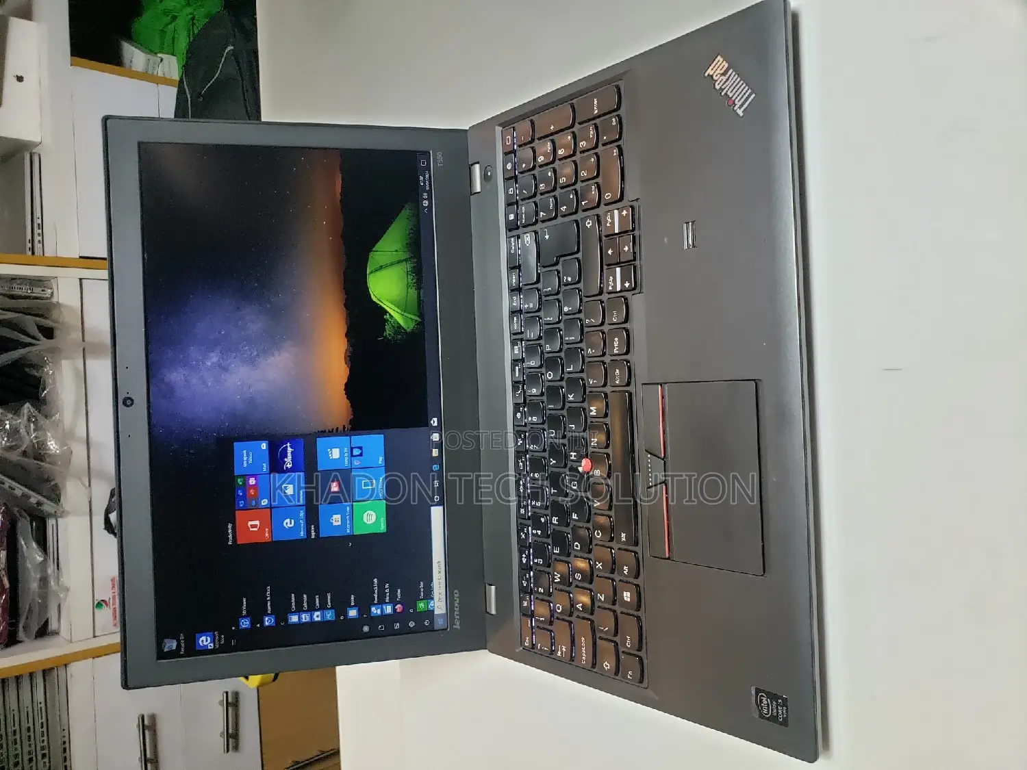Laptop Lenovo ThinkPad T550 8GB Intel Core I5 SSD 256GB