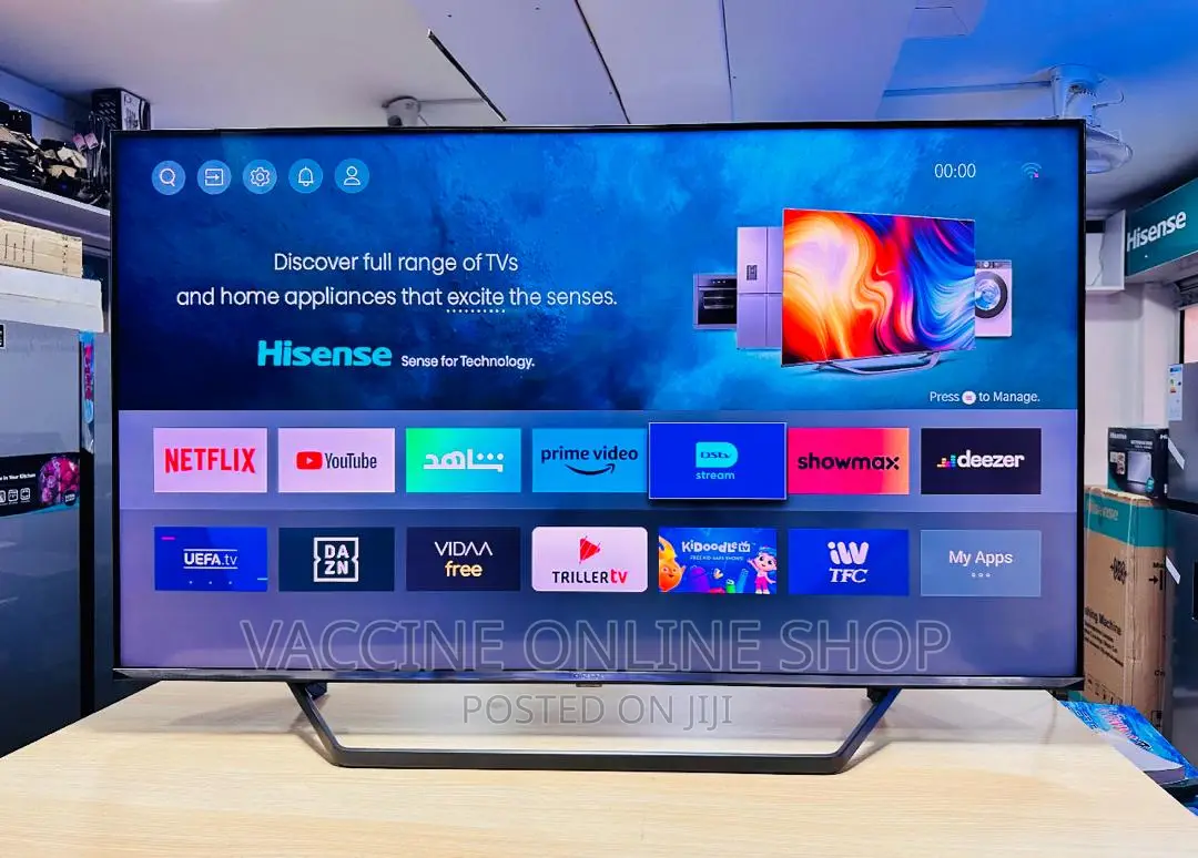 Hisense TV 55inch Smart Android/ Hisense 55 Smart TV (0HOH)