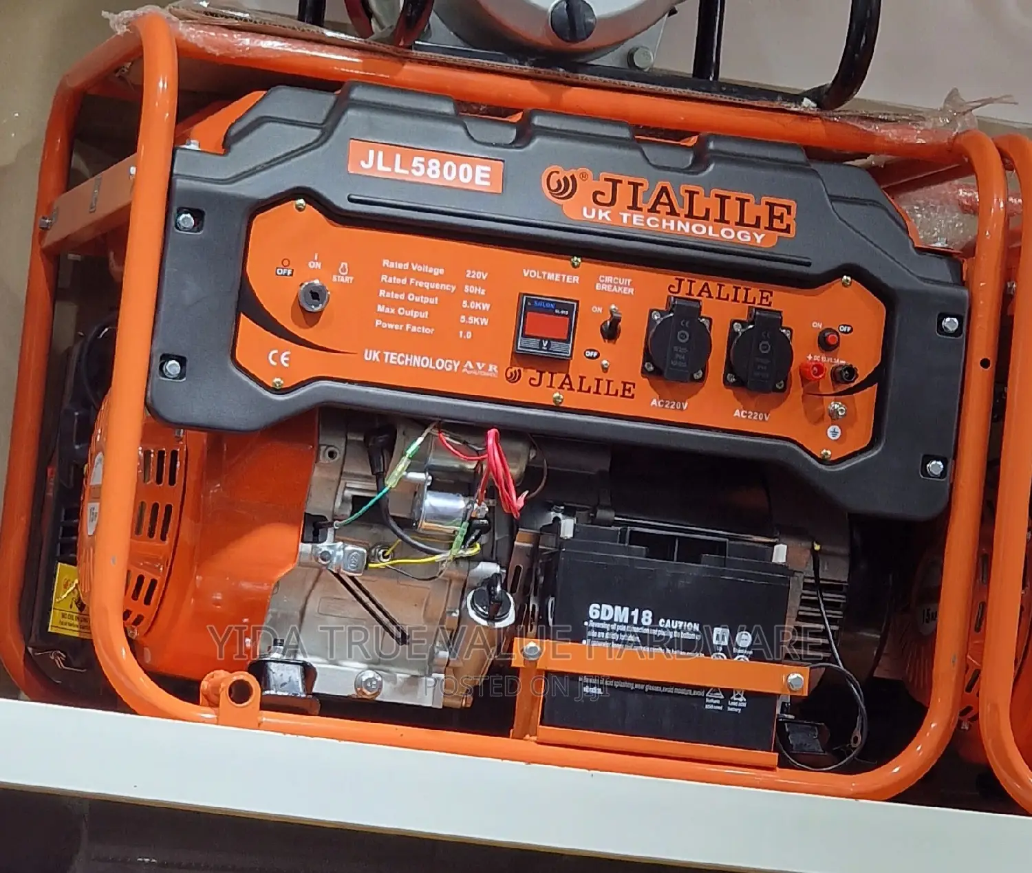 Generator 7.5 Kva Key Start