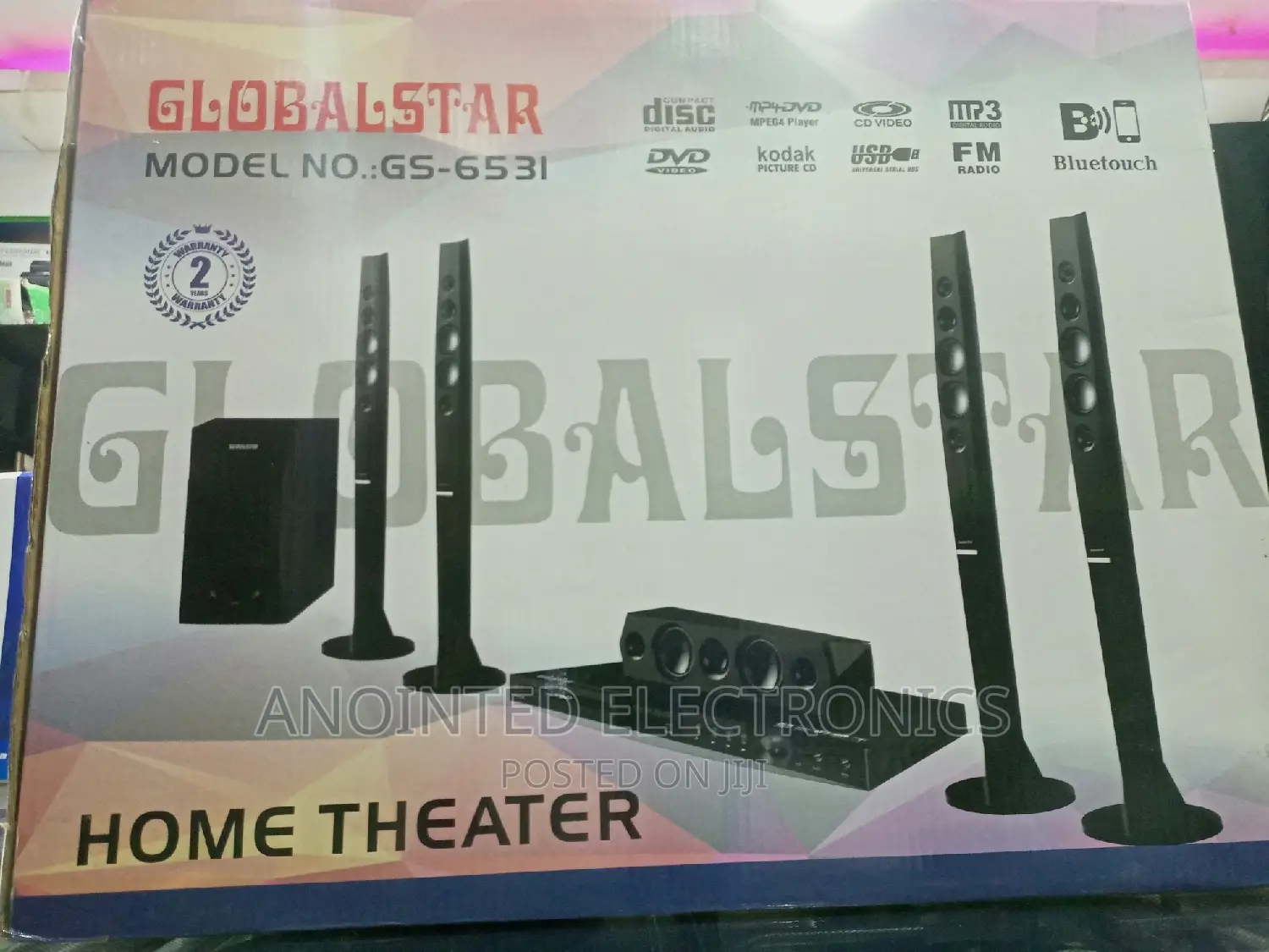 Globalstar 5.1 Home Theater With a DVD