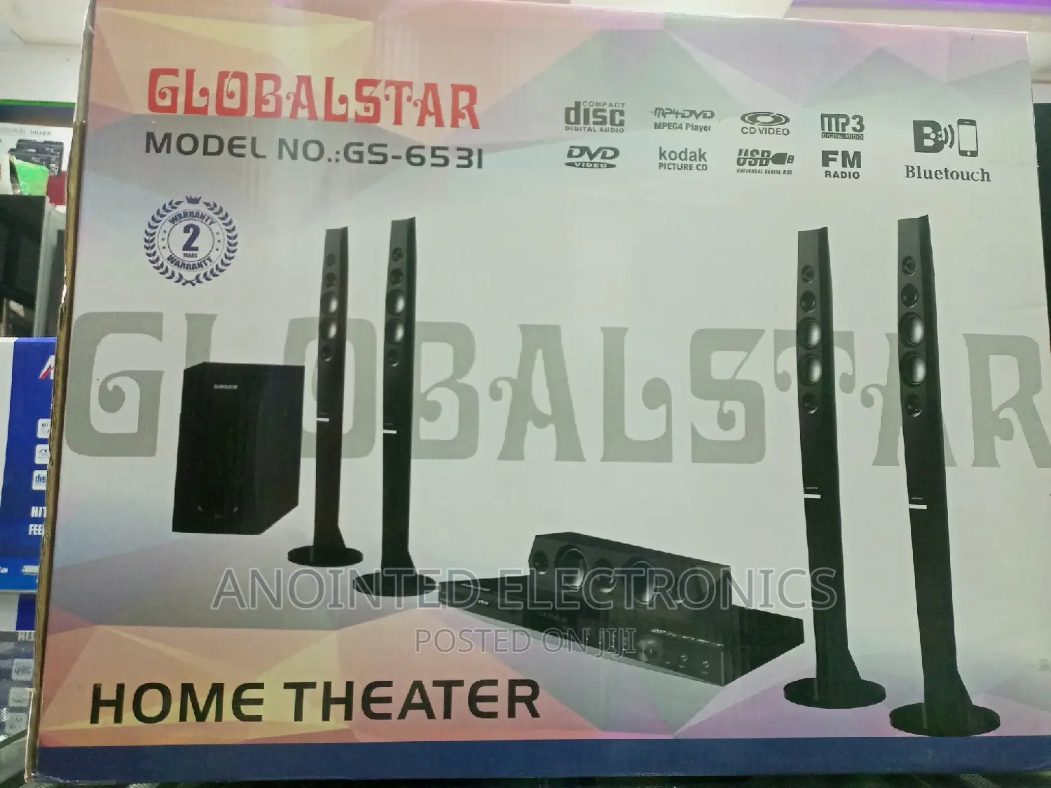 Globalstar Home Theater 5.1 Chanel's