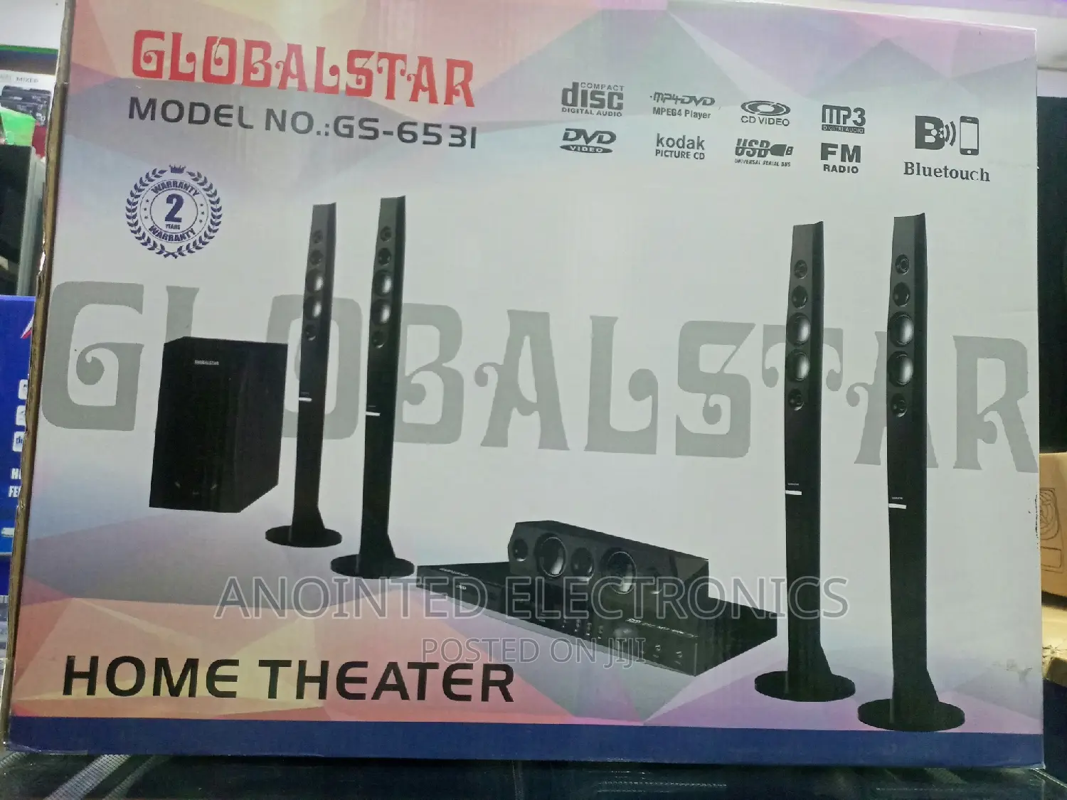Globalstar Home Theater 5.1 Chanel's