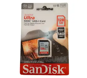 128 GB Sandisk Ultra Memory Card for Cameras