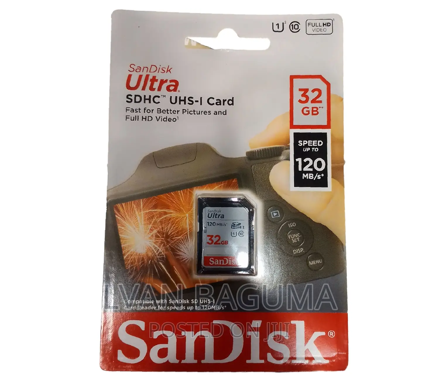 32 GB Sandisk Ultra Memory Card for Cameras