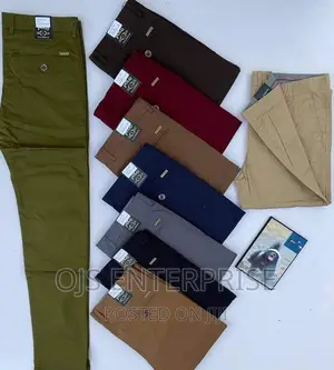 Khaki Chino Trousers