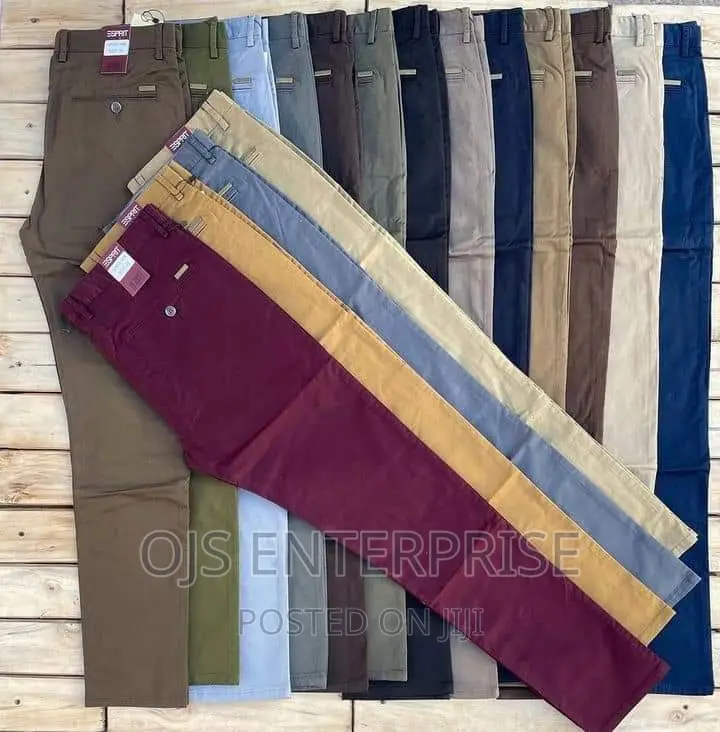 Khaki Chino Trousers