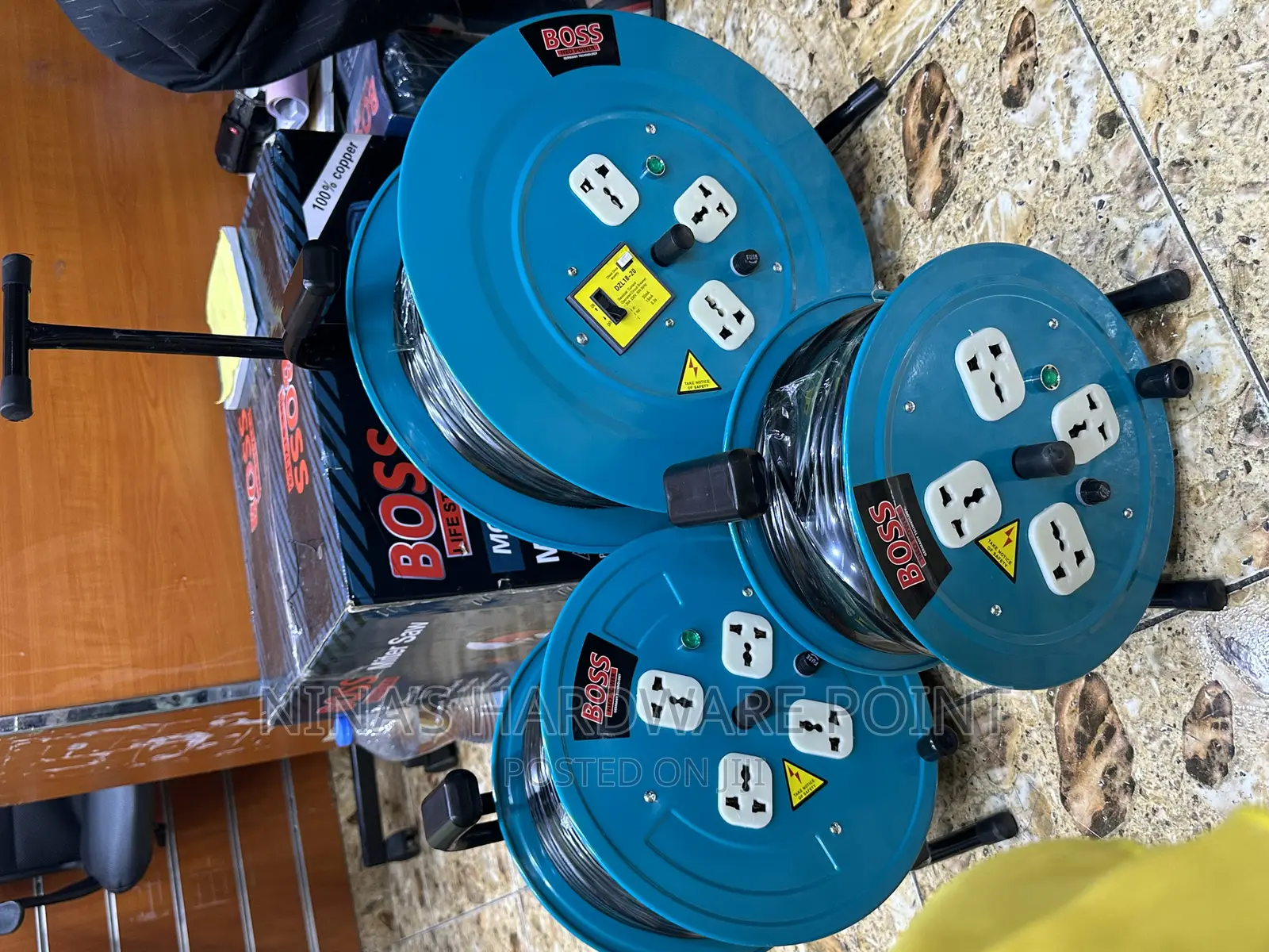 Extension Reel 2.5mm, 50m Length