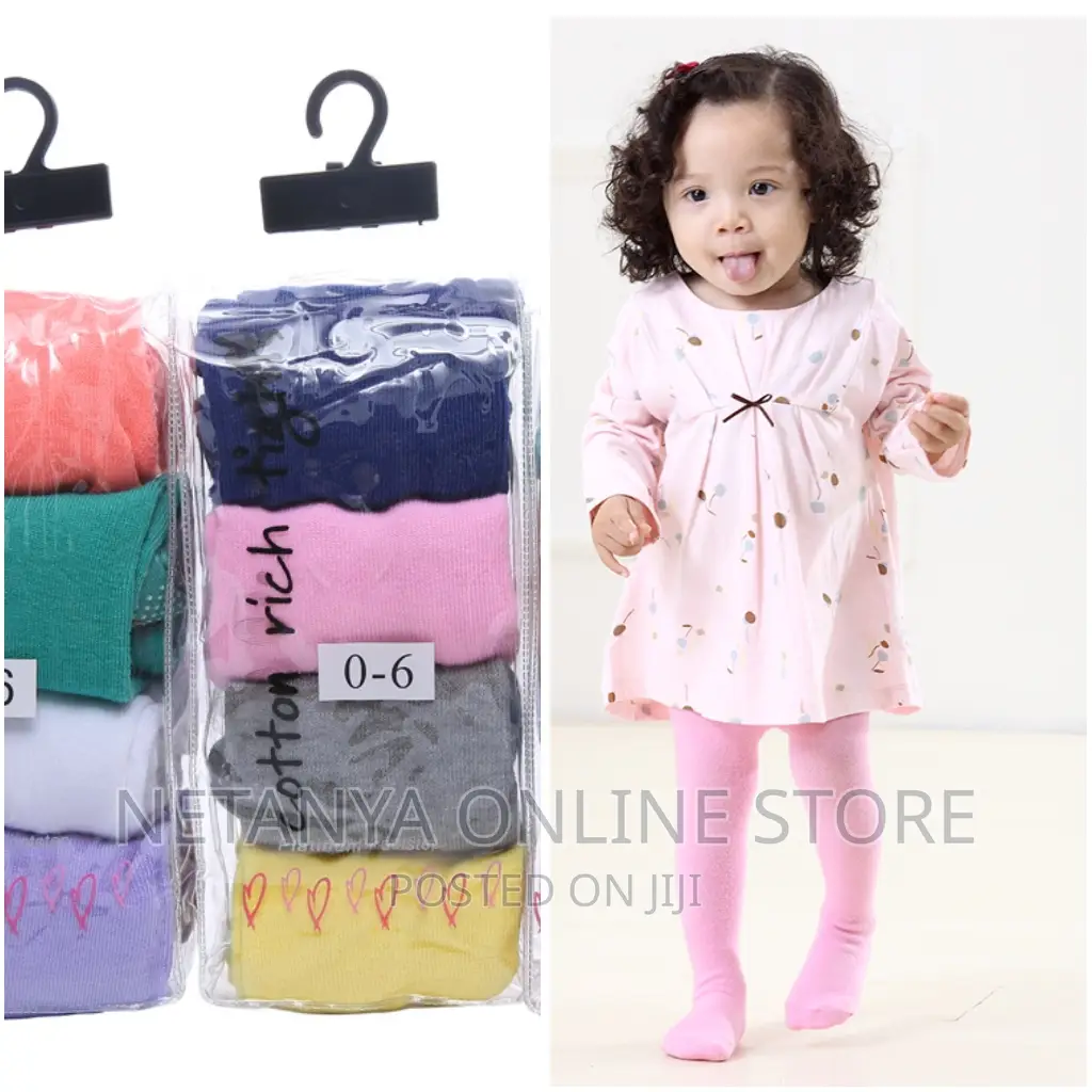 Baby Body Cotton Tights 4pc