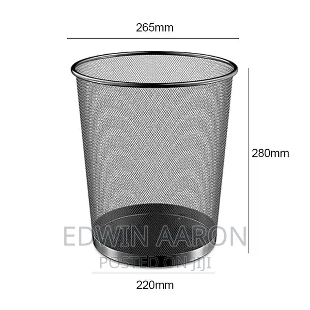 Wire Mesh Trash Can