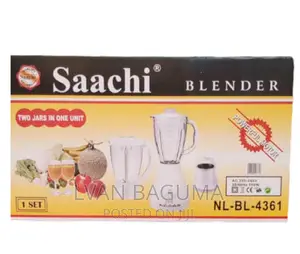 Saachi Blender 2 Jars in 1 - Powerful Motor
