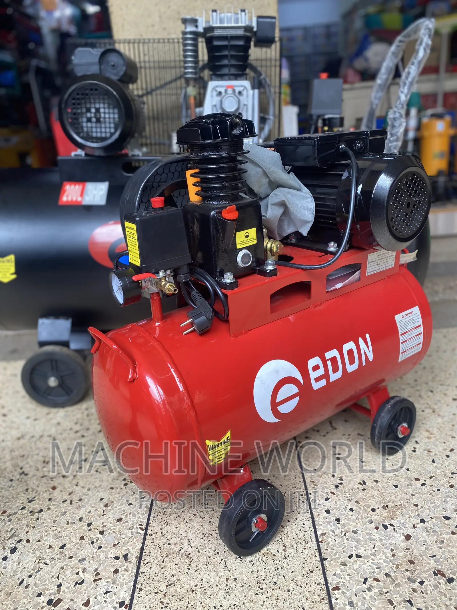 Edon 50ltrs Belt Air Compressor