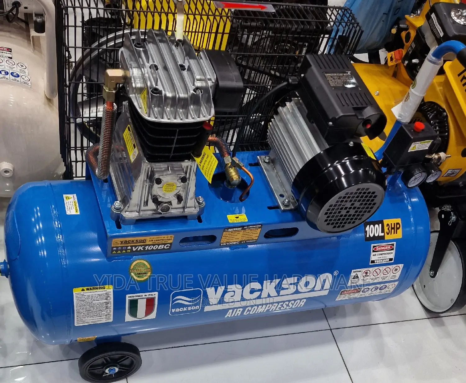 Air Compressor 100 Litres Italian Model
