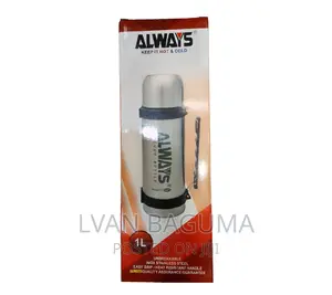 Always 1 Litre Vaccum Flask - Unbreakable, Stainless